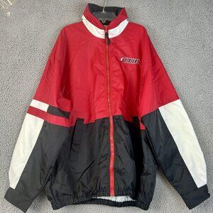 Portland Trail Blazers Jacket Mens Large Nylon Line Water Resist Damian Lillard